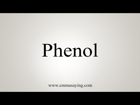 How To Say Phenol