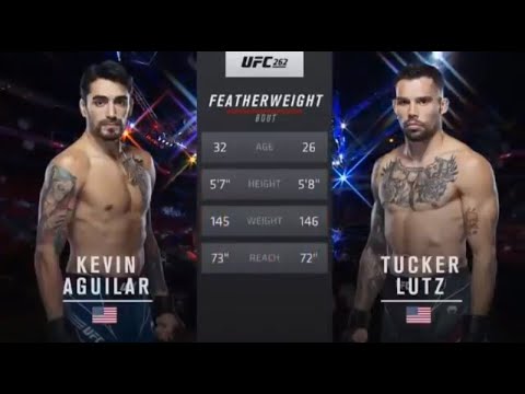 UFC 262 Kevin Aguilar vs  Tucker Lutz   FullFight Highlights