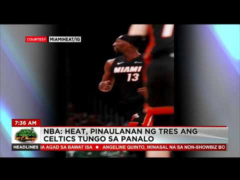 Heat at Thunder, wagi sa kani-kanilang laro sa NBA Playoffs #TedFailonandDJChaCha