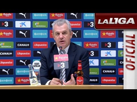 Rueda de Prensa de Aguirre tras el RCD Espanyol (0-0) Real Valladolid - HD