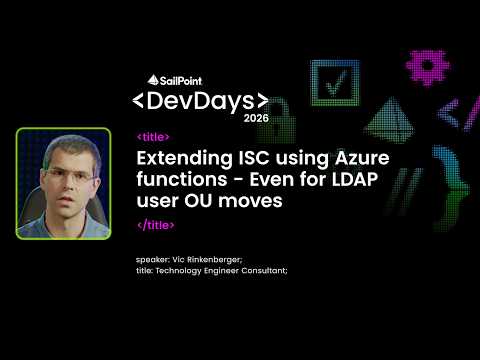 Extending ISC using Azure functions - Even for LDAP user OU moves