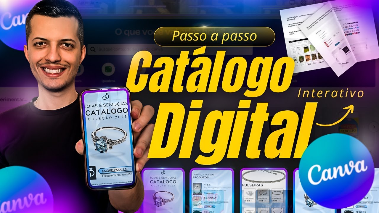 Create Interactive Digital Catalogs in Canva | Complete Tutorial