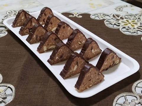 Jaffa trouglići - Sitni kolač za slavlja (Bez pečenja)