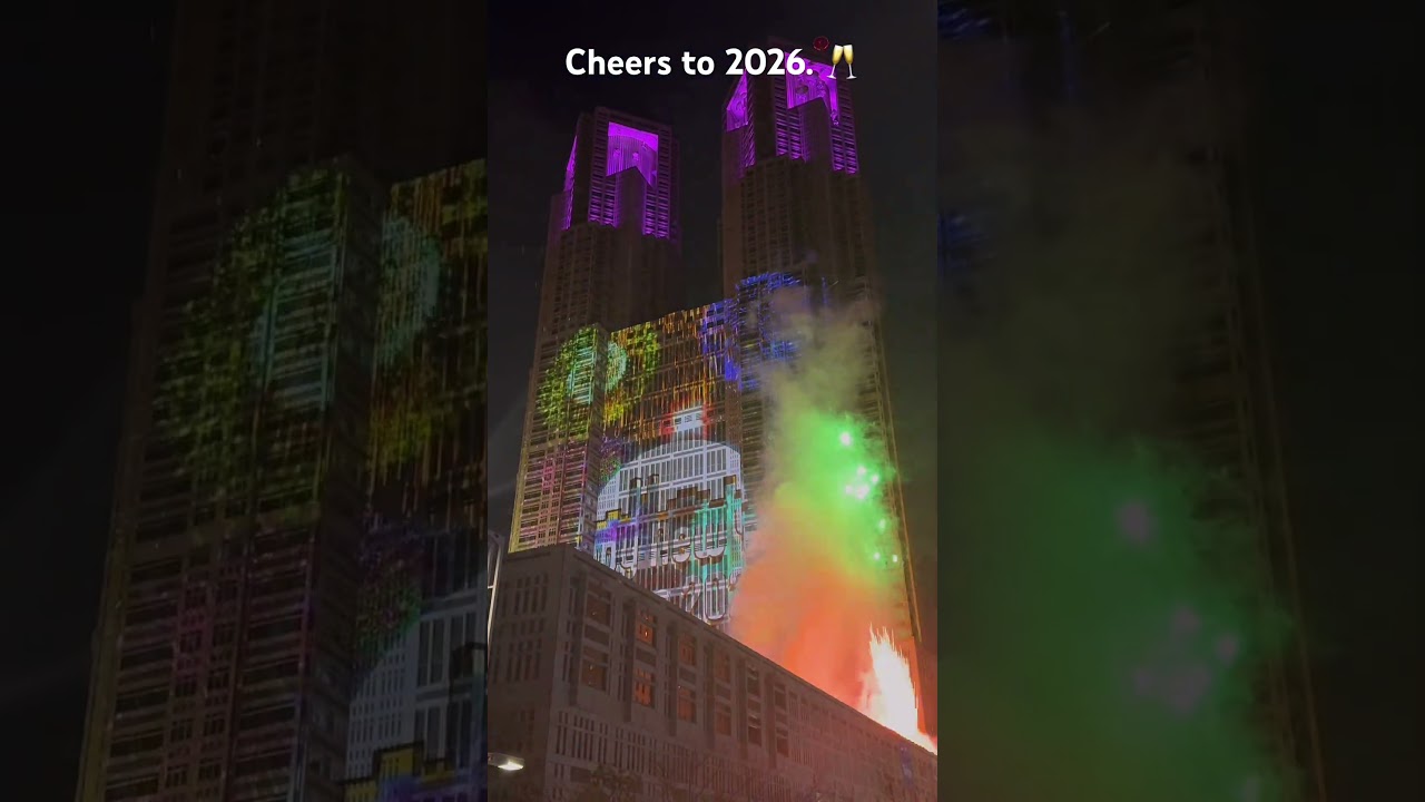 Ringing in 2026 with a bang in Tokyo! 🎆✨… #2026 #HappyNewYear #happynewyear2026 #Tokyo #Japan