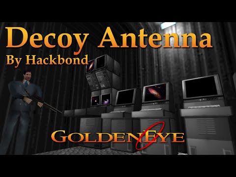 GoldenEye 007 N64 Custom Level - Decoy Antenna