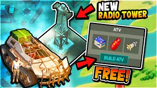 Building the NEW *FREE* ATV (New Radio Tower Location + Ambush...) - Last Day on Earth