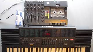 Video thumbnail for Yamaha PSS380 & Fostex X-18 4 Track Tape Recorder - 3 Mini FM Synth Tunes by ChrisLody