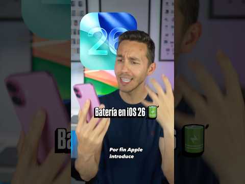 Por qué iOS 26 hace que tu iPhone gaste más batería los primeros días