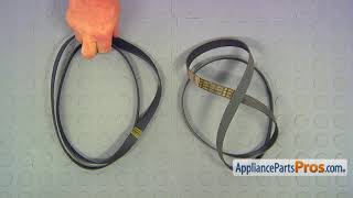 How to: Frigidaire/Electrolux Drive Belt 134616700