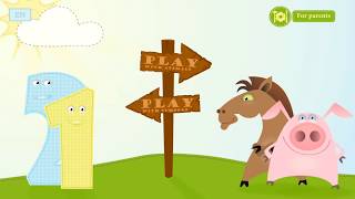 Baby Puzzles Game for Kids, Puzzles Animals and Numbers by GoKids for kids, Toddlers and Babies