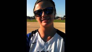 preview picture of video 'DANVILLE SOFTBALL PITCHER COURTNEY STUCKER'