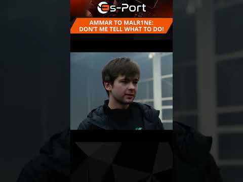 Ammar to Malr1ne: ‘Don’t Tell Me What to Do!’ 🤡🔥 | Dota 2 Shorts