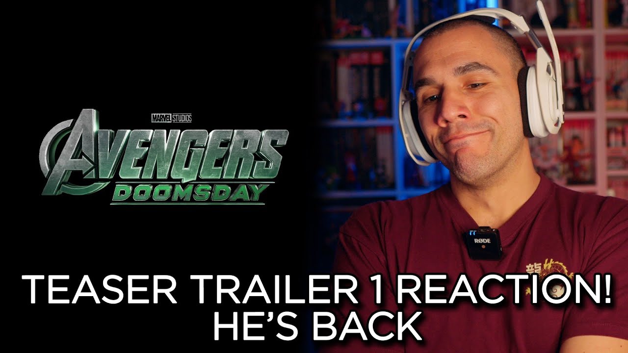 AVENGERS DOOMSDAY: TEASER TRAILER 1 REACTION!!!!  HE'S BACK! MA C'È UN PROBLEMA!!
