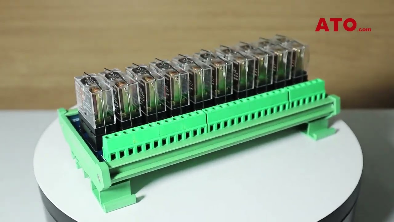 10 Channel Relay Module 24VDC