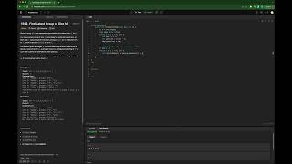 YouTube video 'Leetcode 1562 Find Lastest Group of Size M (Java)'