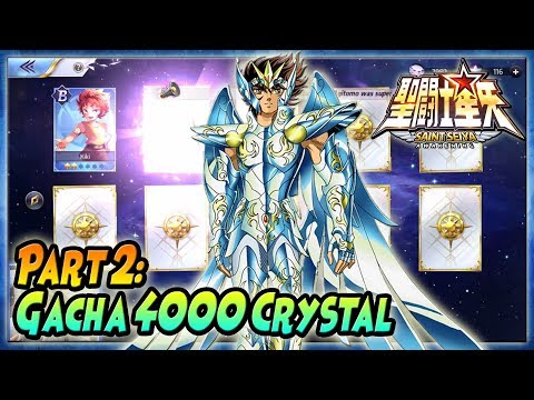 PART 2: 4000 CRYSTAL GACHA GOD CLOTH SEIYA + PVP - Saint Seiya Awakening