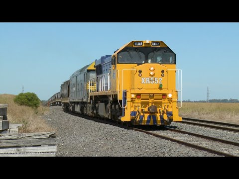 Broad Gauge Pacific National Grain Train (10/1/2021) - PoathTV Australian Trains & Railways