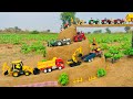 Mini tractor trolley videos | tractor video | jcb video | tractor jcb | jcb cartoon