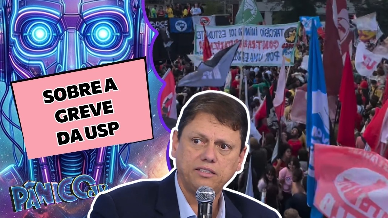 "VÃO PERDER OS BONS ALUNOS", DIZ TARCÍSIO SOBRE MOVIMENTOS POLÍTICOS NA USP
