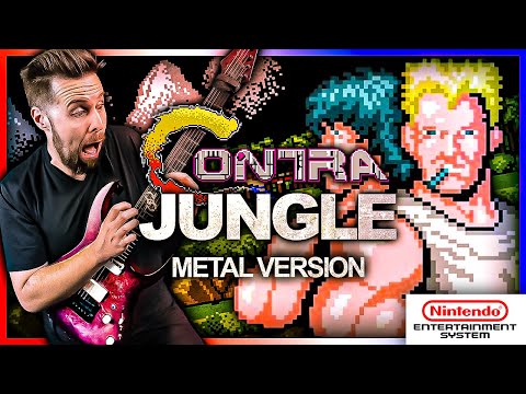 Contra - Jungle (Stage 1) - goes harder 🎵 Metal Version