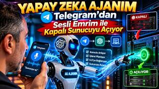 3- Yapay Zeka Ajanım ile ESXi -LAB Sunucularımı Telegram'dan sesli mesajlarla ko