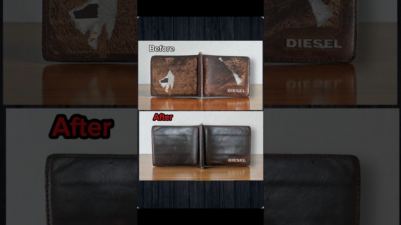 メルカリで財布買ったら、とんでもない梱包だった話　#diesel #ノースレザー　#革財布