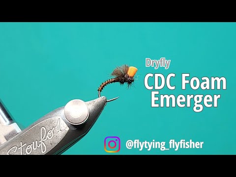 Dryfly - CDC Foam Emerger Tutorial
