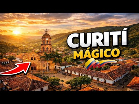 Curití, Santander 🇨🇴 | Recorrido aéreo por el pueblito mágico de Colombia