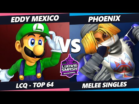 Ludwig Invitational - Eddy Mexico (Luigi) Vs. Phoenix (Sheik, Fox) SSBM Melee Tournament