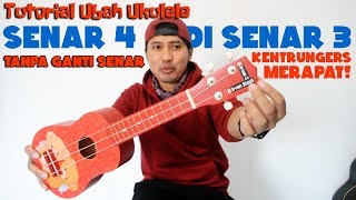 Download lagu Ubah Ukulele SENAR 4 Jadi SENAR 3 (Kentrung) Tanpa Ganti Senar mp3