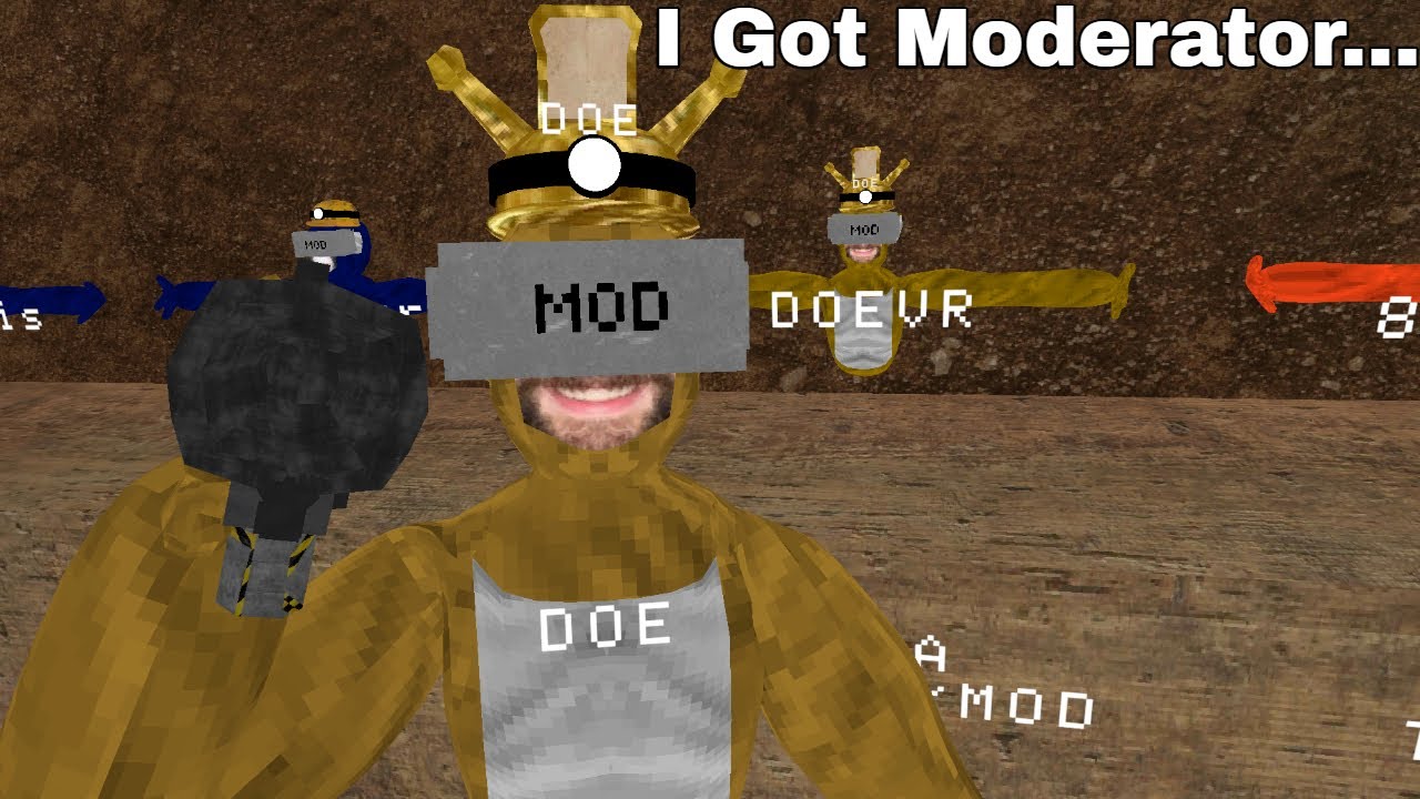 I GOT MODERATOR IN BIG SCARY!!