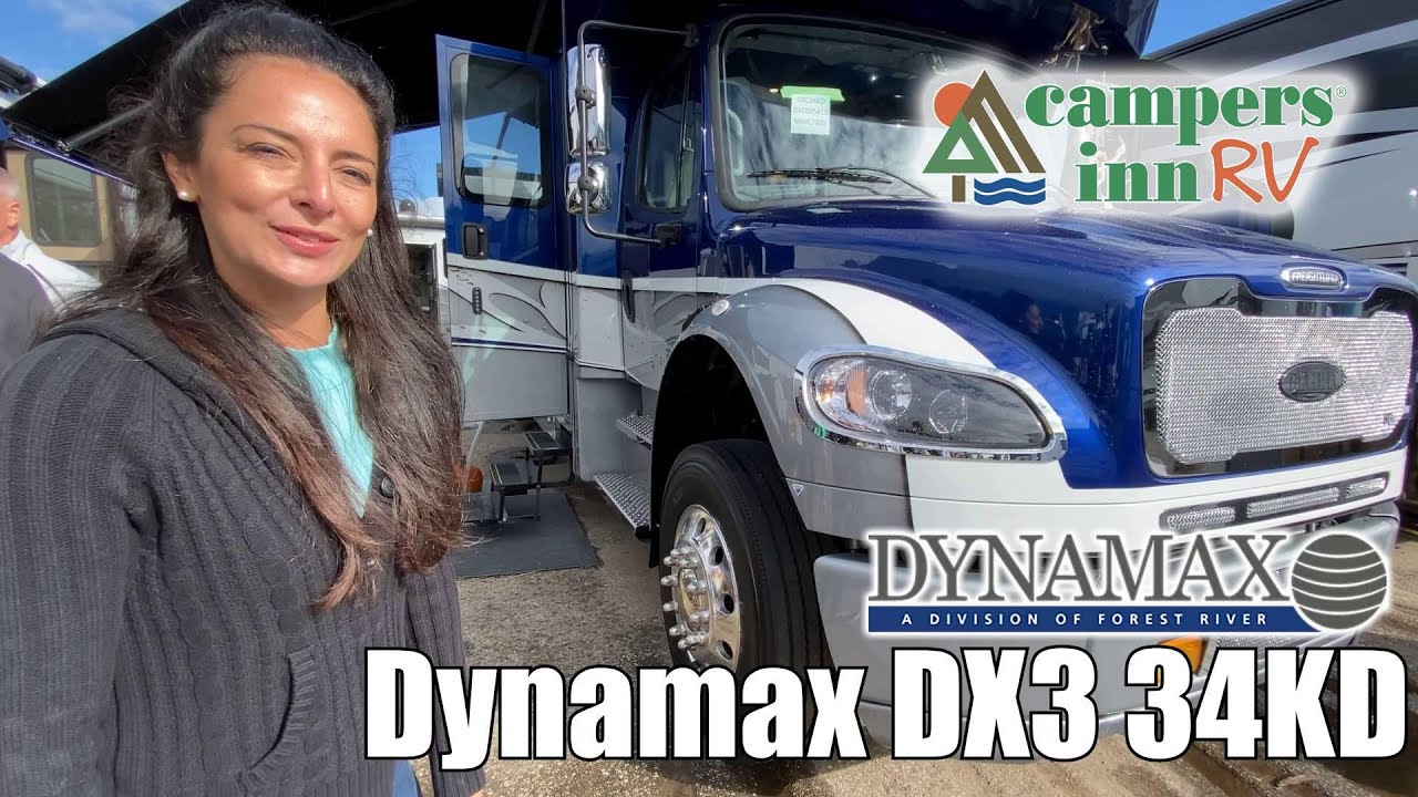 A photo of this 2027 Dynamax DX3 34KD