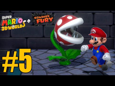 Super Mario 3D World + Bowser's Fury Gameplay Walkthrough Part 5 ( World 5)