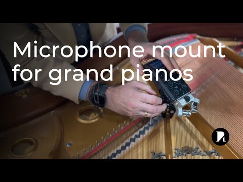 Simple microphone setup for grand pianos