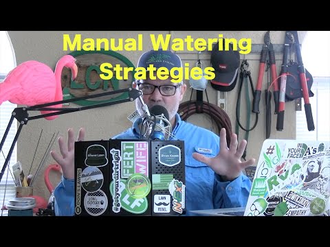 Manual Watering Strategies | How to Water the Lawn Without an Irrigation System Video