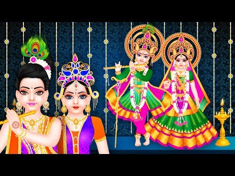 Lord Radha Krishna Live Temple Video