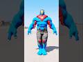 GTA V SPIDERMAN Vs IRON MAN BLUE IRON HULK Vs SPIDER HULK FIGHT WHO S THE STRONGEST Shorts