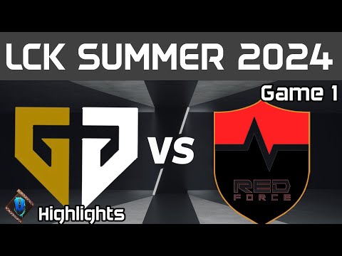 GEN vs NS Highlights Game 1 | LCK Summer W9D3 2024 | Gen.G vs NS RedForce by Onivia