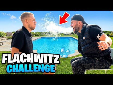 FLACHWITZ WASSERSCHLACHT gegen StandartSkill 🤣💦