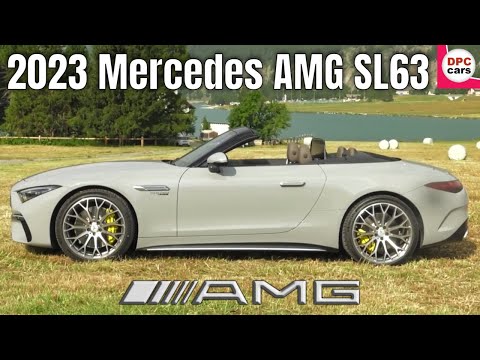 2023 Mercedes AMG SL63 in Alpine Gray