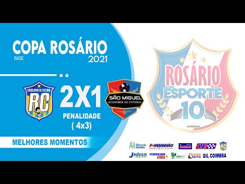 ESCOLINHA RC 2 X 1 SÃO MIGUEL,COPA ROSÁRIO DE BASE 2021