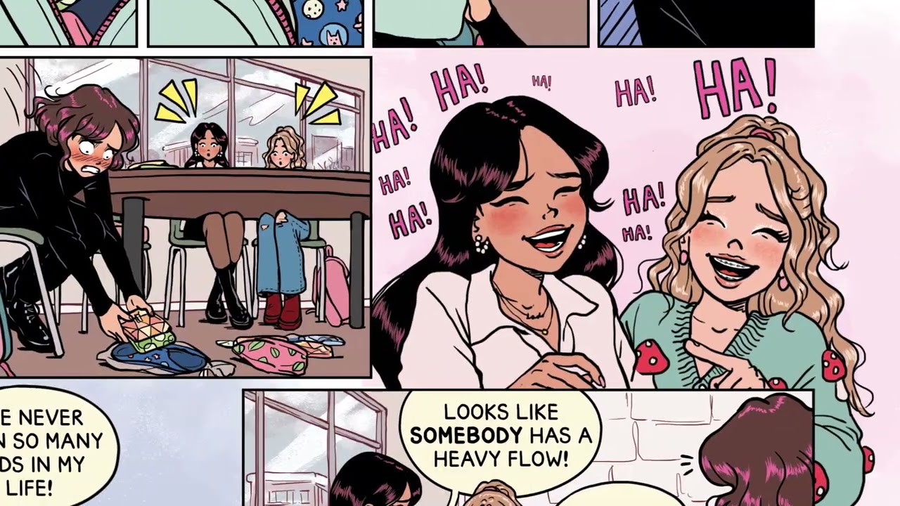 First Crush (The New Girl: A Graphic Novel #2) - Book trailer