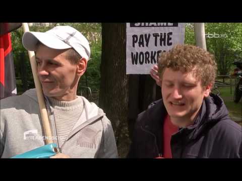 Rechtsanwalt Sebastian Kunz im RBB zum Thema: Rumänischer Wanderarbeiter bei der "Mall of Berlin"