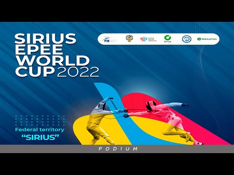 2022 "Sirius Epee", Men individual, PODIUM