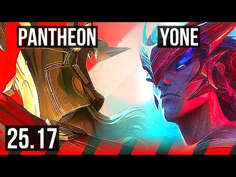 PANTHEON vs YONE (TOP) | 7/2/12 | KR Master | 25.17
