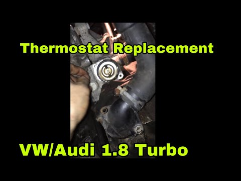 How to change thermostat VW/Audi 1.8 Turbo Passat/Jetta/Audi A4 DIY