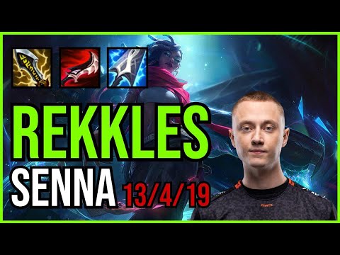 REKKLES - SENNA vs. JHIN ADC | EUW GRANDMASTER | PATCH 11.1
