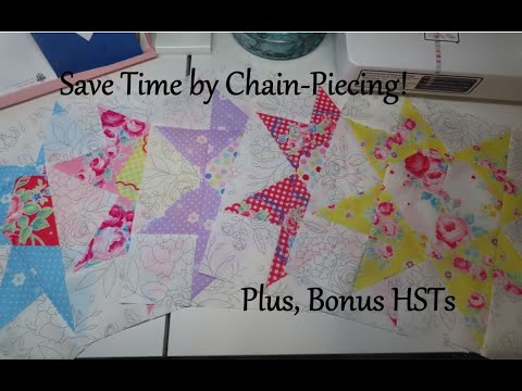 How to Stay Organized While Chain-Piecing (Plus, How to Get Stitch-and-Flip Bonus HSTs)