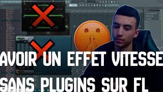 COMMENT AVOIR UNE MÉLODIE AVEC LA VITESSE /2 SANS HALF TIME NI GROSS BEAT SUR FL 20 ? - astuce fr