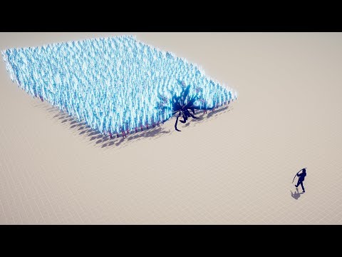 VOID ARCHER vs 1000 SWORDCASTERS - Totally Accurate Battle Simulator TABS